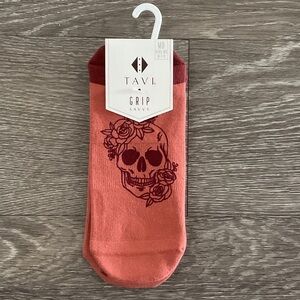 Grip Coral Skull Socks